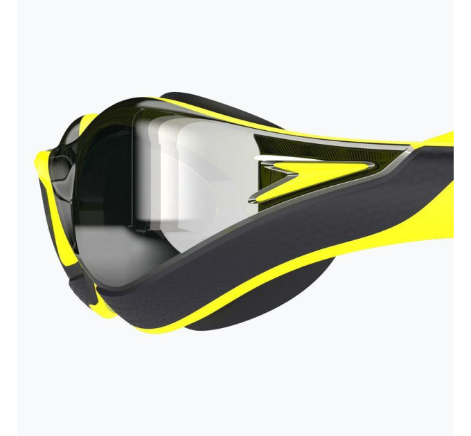 Окуляри для плавання Speedo FASTSKIN PURE FOCUS GOG MIR AU Жовтий Чорний One Size (8-1177817218)