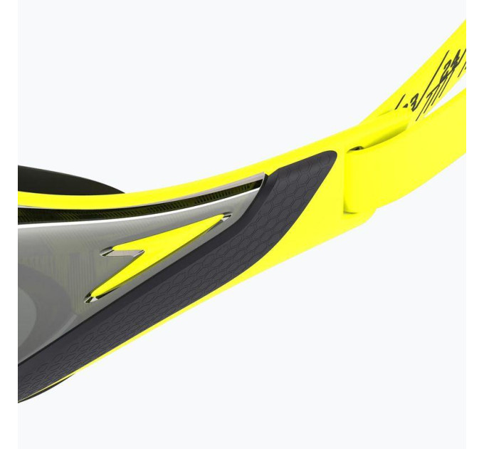 Окуляри для плавання Speedo FASTSKIN PURE FOCUS GOG MIR AU Жовтий Чорний One Size (8-1177817218)