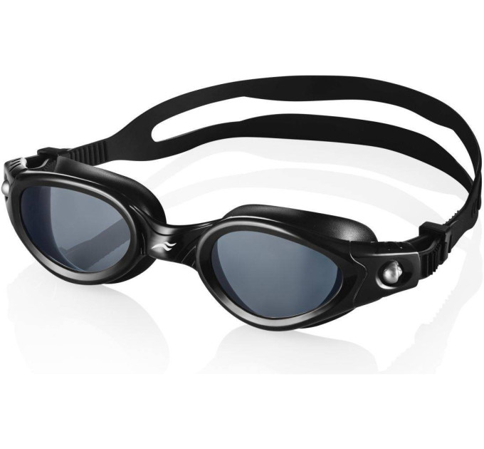 Окуляри для плавання Aqua Speed PACIFIC 3361 Чорний (5908217633583)