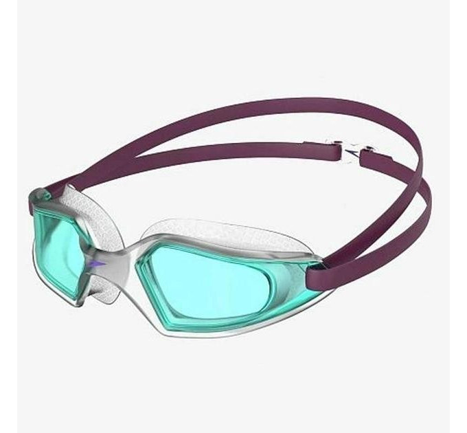 Окуляри для плавання Speedo HYDROPULSE GOG JU пурпурний, блакитний Діт OSFM 5053744510385