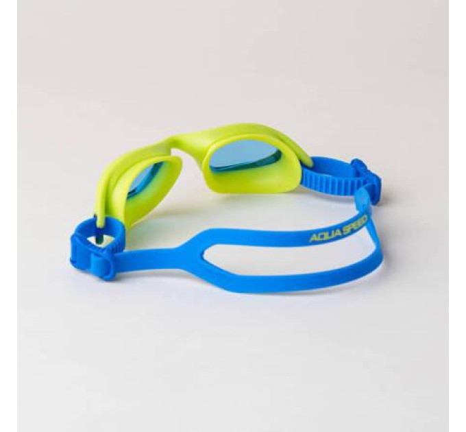 Окуляри для плавання Aqua Speed TORRENT 61456 жовтий, блакитний Уні OFSM 5905718614561
