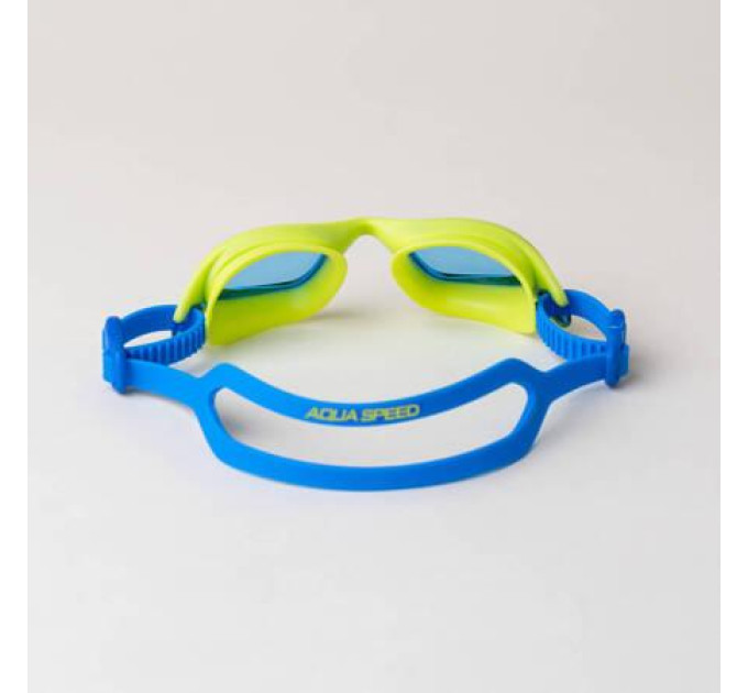 Окуляри для плавання Aqua Speed TORRENT 61456 жовтий, блакитний Уні OFSM 5905718614561