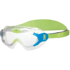Окуляри для плавання Speedo SEA SQUAD MASK JU Синій, Зелений Діт OSFM (8-087638029)