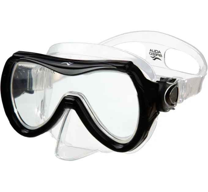 Дитячий Набір маска і трубка Aqua Speed Alize + Samos 60314 Чорний OSFM (617-07 OSFM)