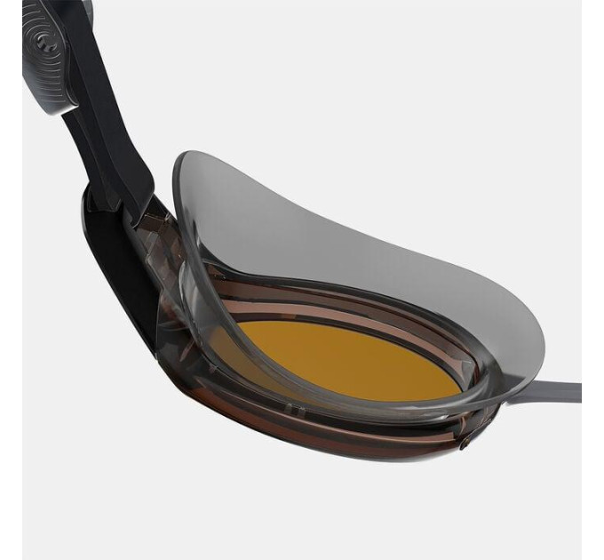 Окуляри для плавання Speedo MARINER PRO MIR GOG AU Чорний, Сірий Уні One Size (8-00237314554)