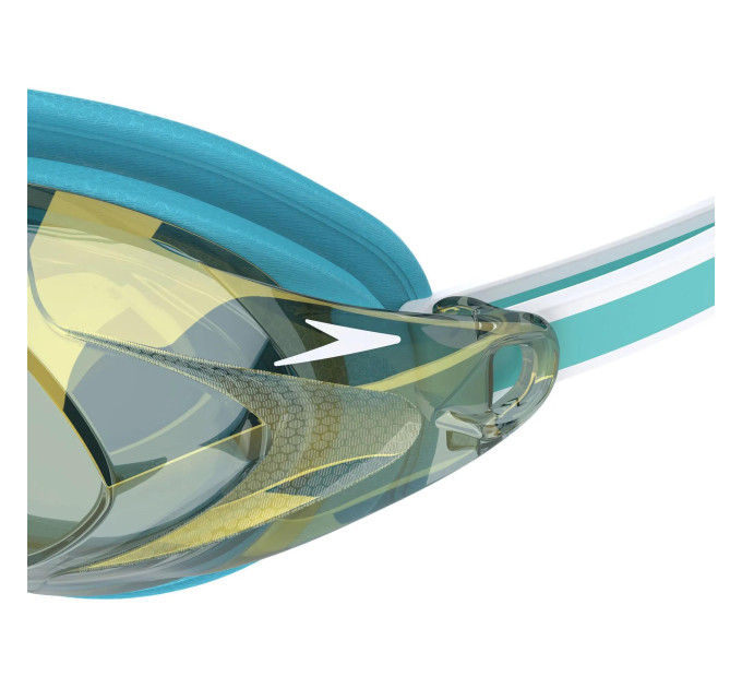 Окуляри для плавання Speedo WOMENS VANQUISHER 3.0 MIRRORED Блакитний One Size (8-00473615063)