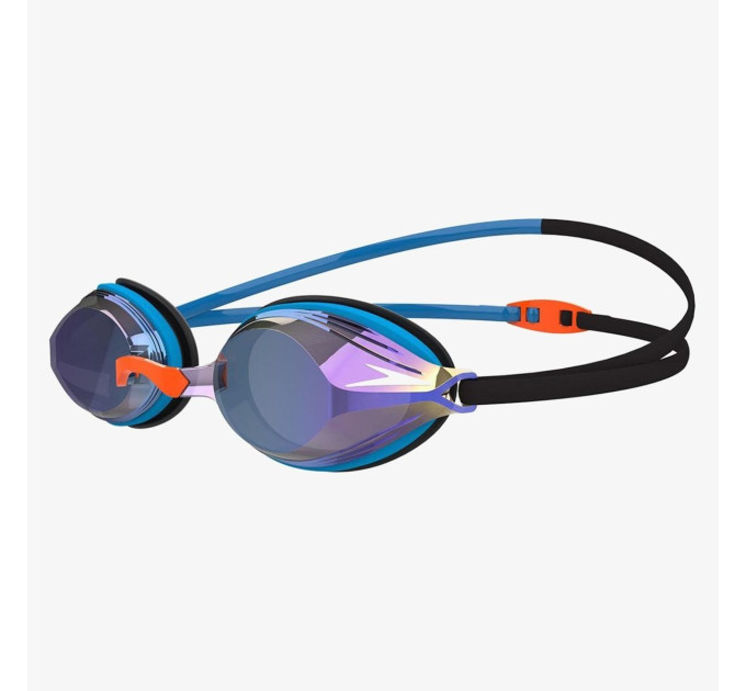 Окуляри для плавання Speedo VENGEANCE MIR GOG AU чорний, синій Уні OSFM 8-11324G790