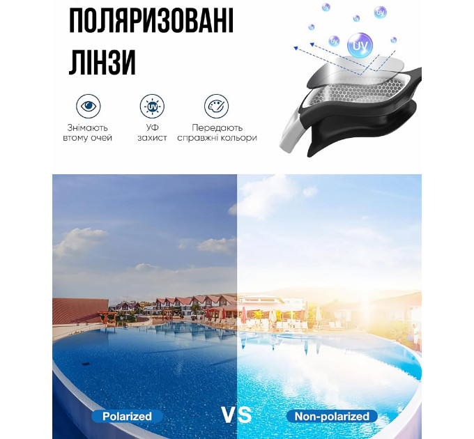 Маска для плавання Renvo Kariba Уні Anti-fog Білий OSFM (2SM100-0308)