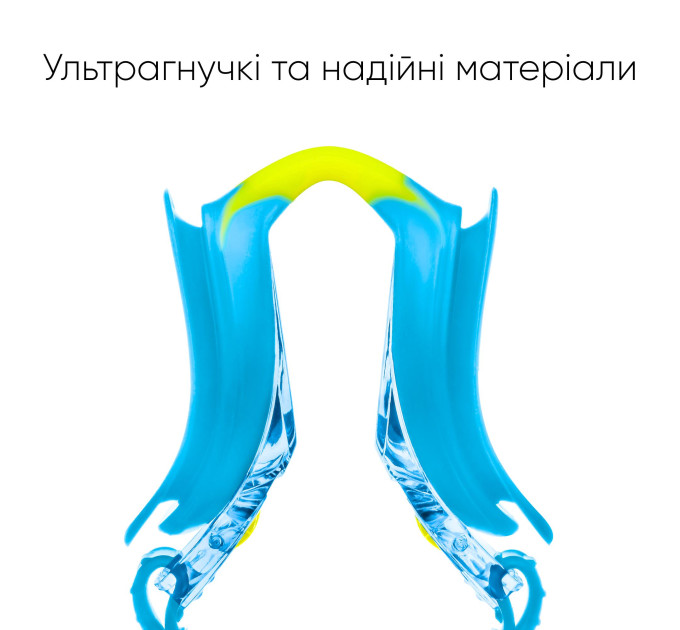 Дитячі окуляри для плавання Renvo Ailao JR Anti-fog Блакитний OSFM (1SG200-0408)