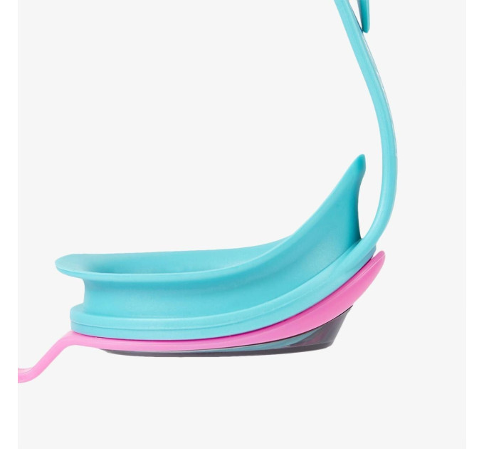 Окуляри для плавання Speedo ILLUSION 3D PRT JU блакітний, рожевий Діт OSFM 5053744360607