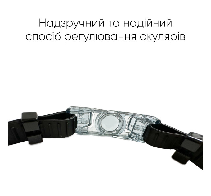 Окуляри для плавання Renvo Gilgit Уні Anti-fog Чорний OSFM (2SG520-01)