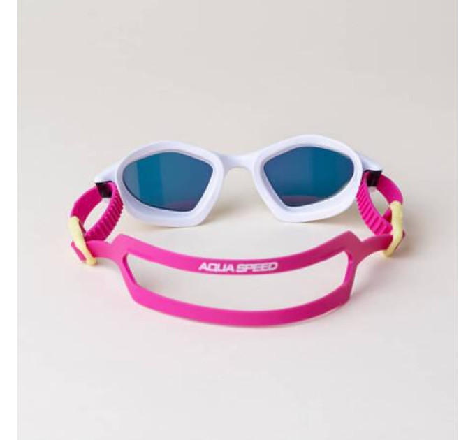 Окуляри для плавання Aqua Speed ZENITH MIRROR 61444 фіолетовий Уні OFSM 5905718614448