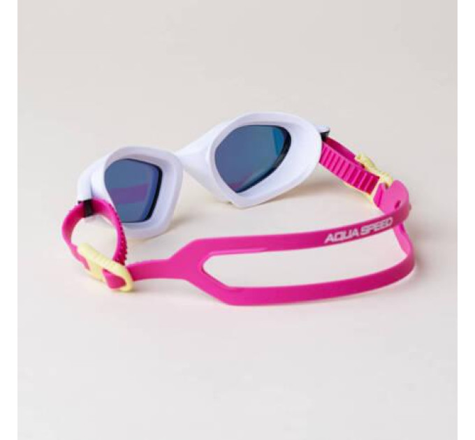 Окуляри для плавання Aqua Speed ZENITH MIRROR 61444 фіолетовий Уні OFSM 5905718614448