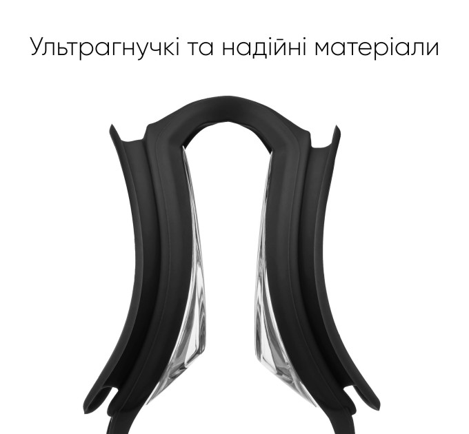 Окуляри для плавання Renvo Jinsuo Уні Anti-fog Чорний OSFM (2SG140-01)