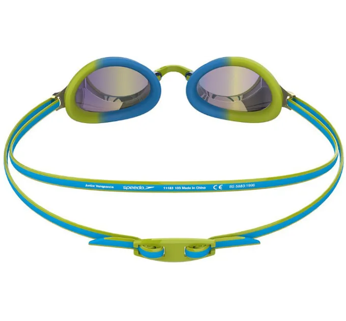 Окуляри для плавання Speedo VENGEANCE MIR GOG JU Блакитний Зелений Діт OSFM (8-11325G799)