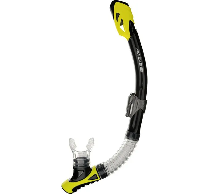 Набір маска і трубка Aqua Speed Blaze + Borneo 60320 Жовтий, Чорний OSFM (618-18 OSFM)