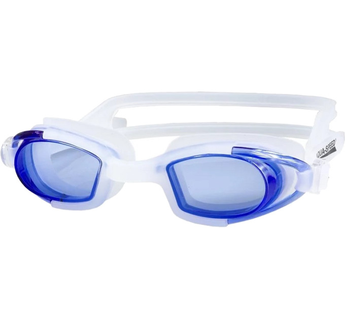 Окуляри для плавання Aqua Speed MAREA JR 014-61 Біло-блакитні (5908217629432)