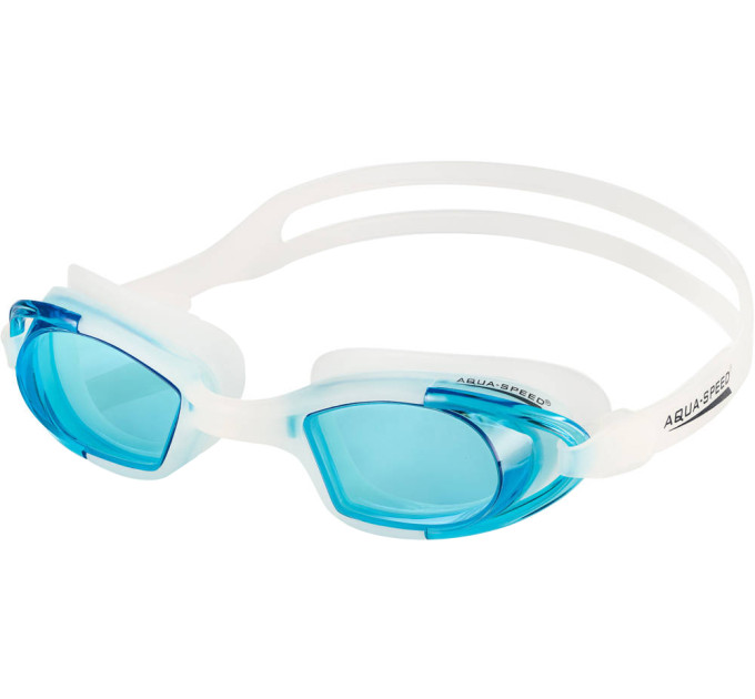 Окуляри для плавання Aqua Speed MAREA 020-61 Білі (5908217629166)