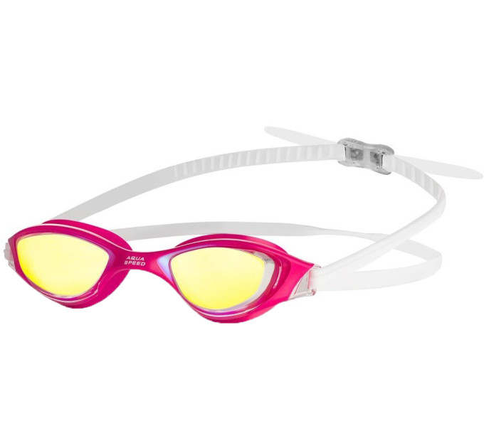 Окуляри для плавання Aqua Speed XENO MIRROR 6997 Рожево-білі (5908217669971) Окуляри для плавання Aqua Speed XENO MIRROR 6997 Рожево-білі (5908217669971)