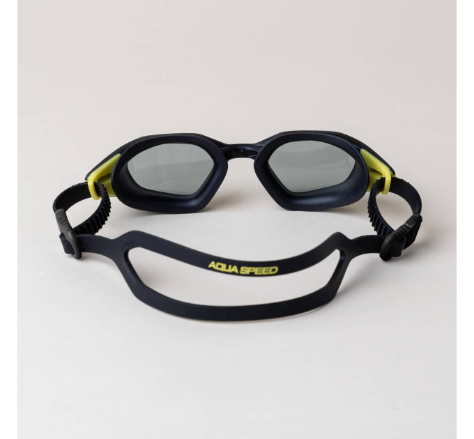 Окуляри для плавання Aqua Speed CYCLONE 61432 темно-синій Уні OFSM 5905718614325