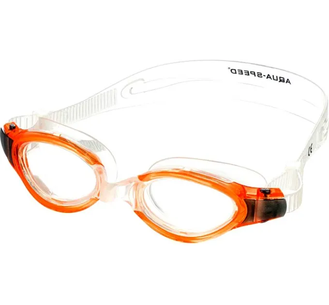 Окуляри для плавання Aqua Speed TRITON помаранчевий Уні OSFM 053-07 Окуляри для плавання Aqua Speed TRITON помаранчевий Уні OSFM 053-07