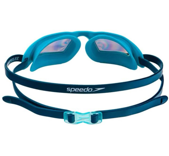 Окуляри для плавання Speedo HYDROPULSE MIRROR GOG JU бірюзовий Діт OSFM 8-12269D656