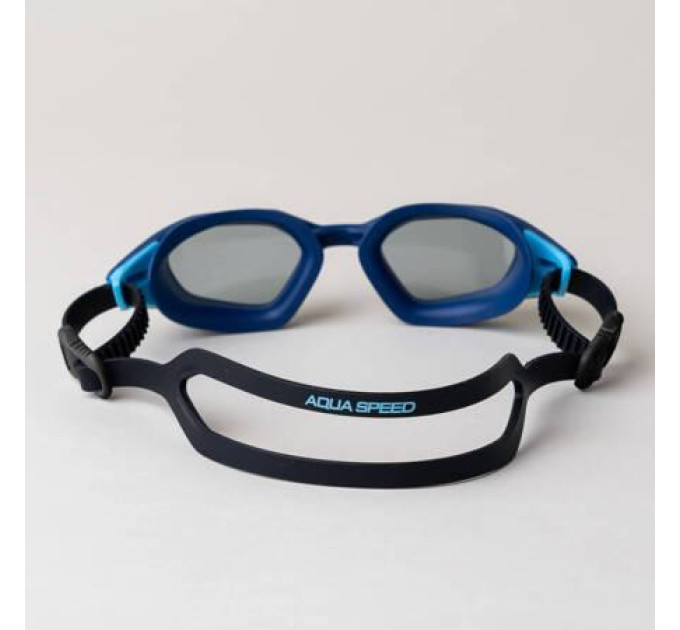 Окуляри для плавання Aqua Speed CYCLONE 61433 синій Уні OFSM 5905718614332