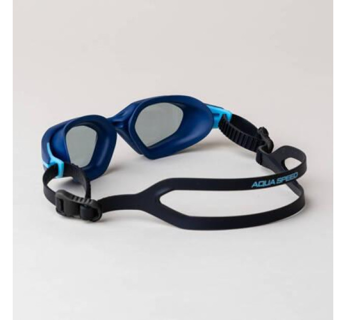 Окуляри для плавання Aqua Speed CYCLONE 61433 синій Уні OFSM 5905718614332