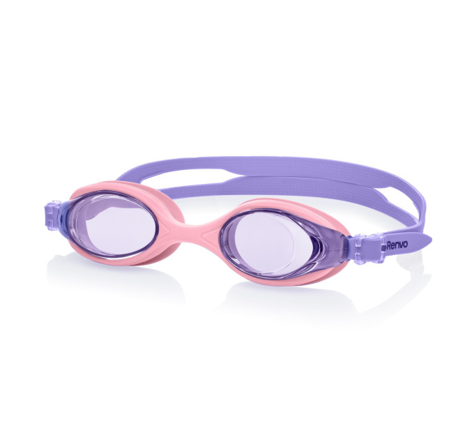 Дитячі окуляри для плавання Renvo Ertan JR Anti-fog Рожевий Фіолетовий OSFM (1SG120-0504)