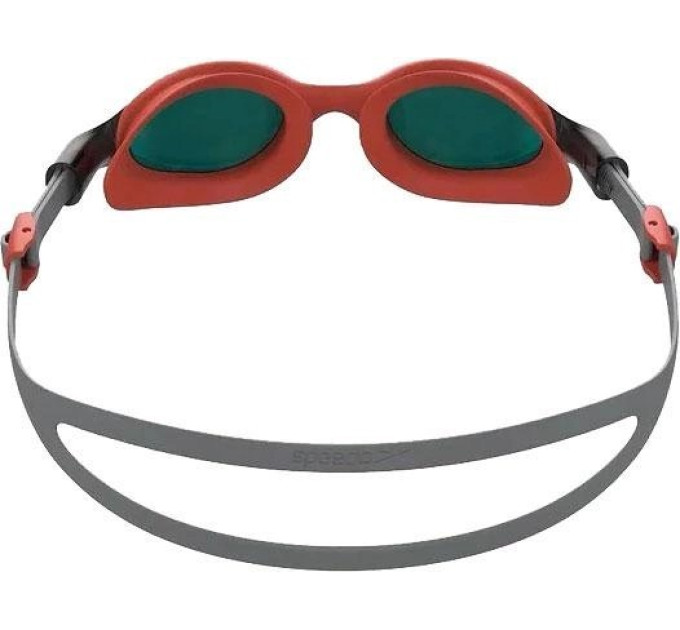 Окуляри для плавання Speedo VIRTUE MIR GOG сірий, червоний Жін OSFM 8-10962G795