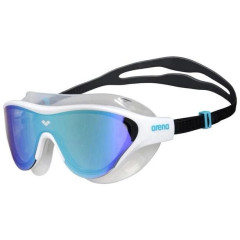 Окуляри для плавання Arena THE ONE MASK MIRROR синій, білий, чорний Уні OSFM 004308-100