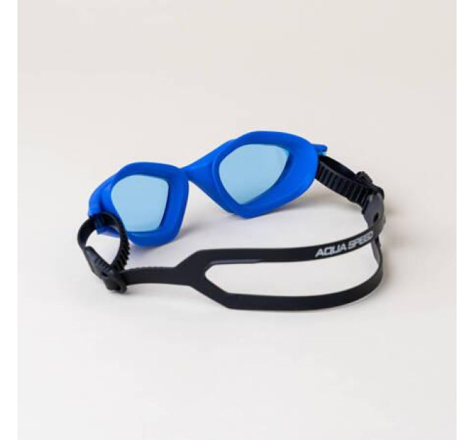 Окуляри для плавання Aqua Speed ZENITH 61441 синій, чорний Уні OFSM 5905718614417