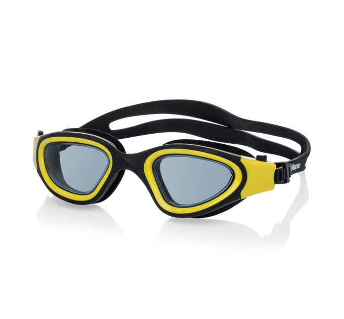 Окуляри для плавання Renvo Sangan Уні Anti-fog Чорний Жовтий OSFM (2SG320-018)