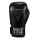 Боксерські рукавиці TITLE Boxing Vegan Gloves Black 8 oz (капа в комплекті)