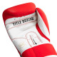 Боксерські рукавиці TITLE Boxing Pro Style Leather Gloves3.0 Red/White 14 oz (бинти 4м. в комплекті)