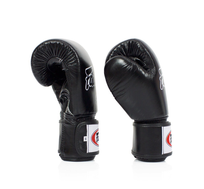 Боксерські рукавиці Fairtex BGV1 Black 18 унцій (бинти в комплекті)