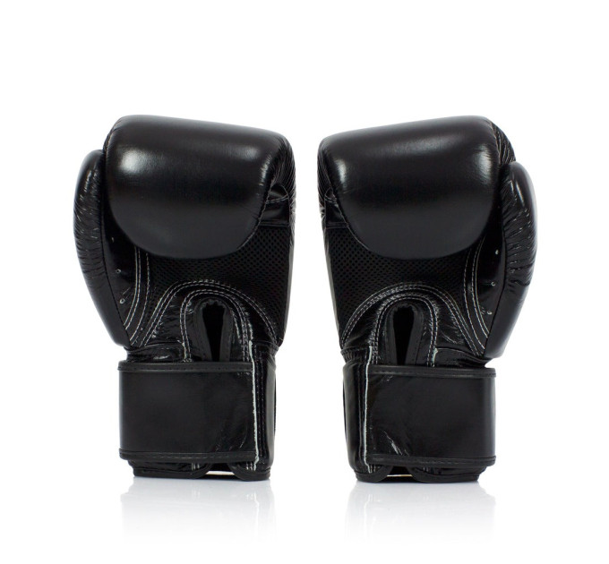 Боксерські рукавиці Fairtex BGV1 Black 18 унцій (бинти в комплекті)