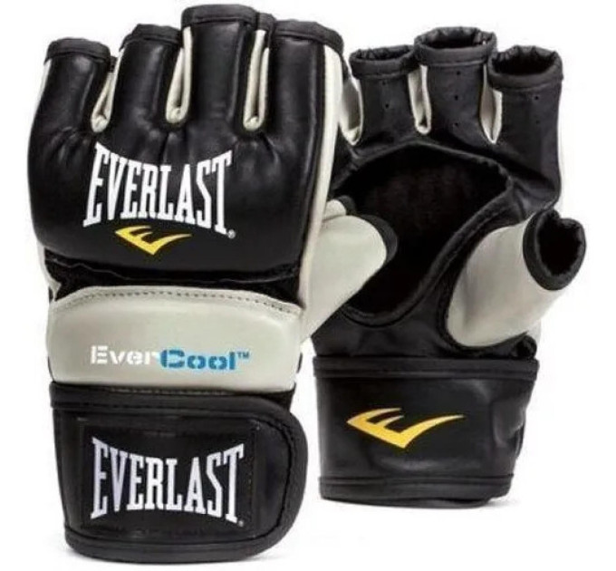 Рукавиці MMA Everlast EVERSTRIKE TG GL Чорний Уні L/XL (839360-70-84)