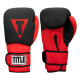Боксерські рукавиці TITLE Boxing Guts and Glory Black/Red L 14oz (бинти 4м. в комплекті)
