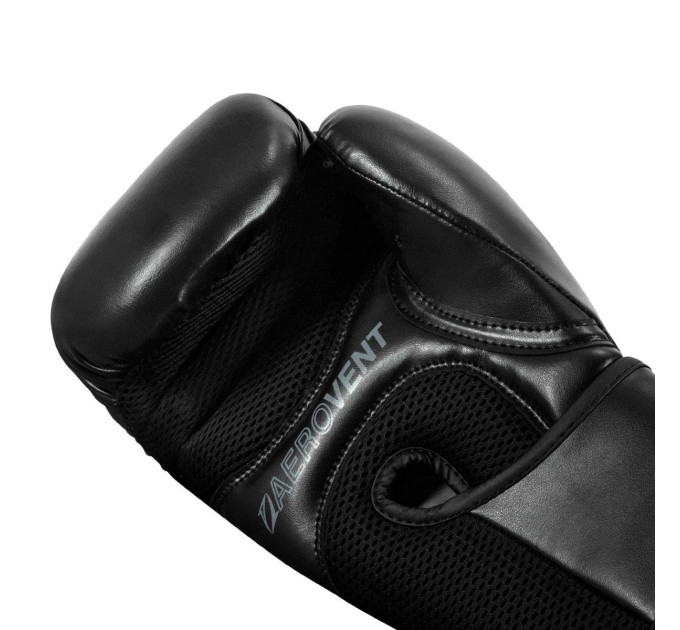 Боксерські рукавиці TITLE Boxing Vegan Gloves Black 12 oz (капа в комплекті)
