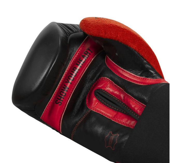 Боксерські рукавиці TITLE Boxing All Heart Bag Gloves 2.0 Black/Red 12 oz (бинти 4м. в комплекті)