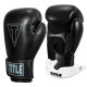 Боксерські рукавиці TITLE Boxing Vegan Gloves Black 12 oz (капа в комплекті)