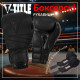 Боксерські рукавиці TITLE Black Bolstered Leather Black 16 oz (бинти 4м. в комплекті)