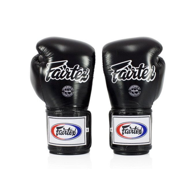 Боксерські рукавиці Fairtex BGV5 Black 10 унцій (бинти в комплекті)