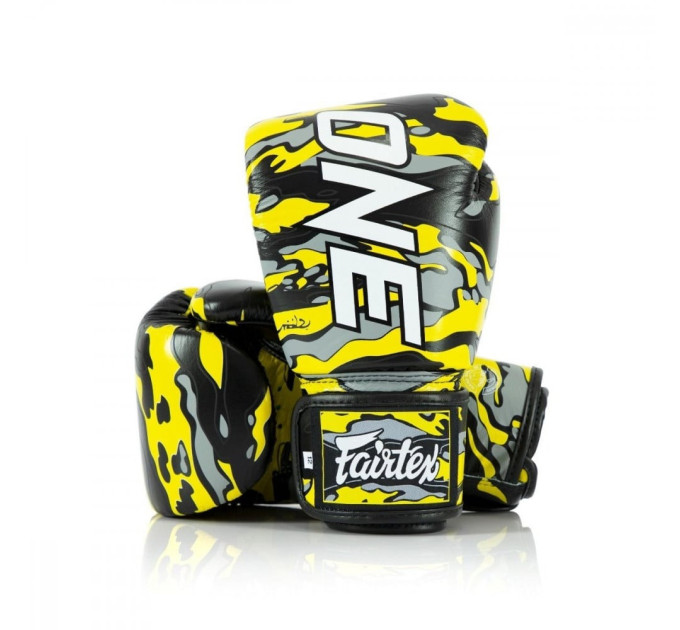Боксерські рукавиці Fairtex BGV-ONE X STBG (натуральна шкіра) 10 унцій (бинти в комплекті)