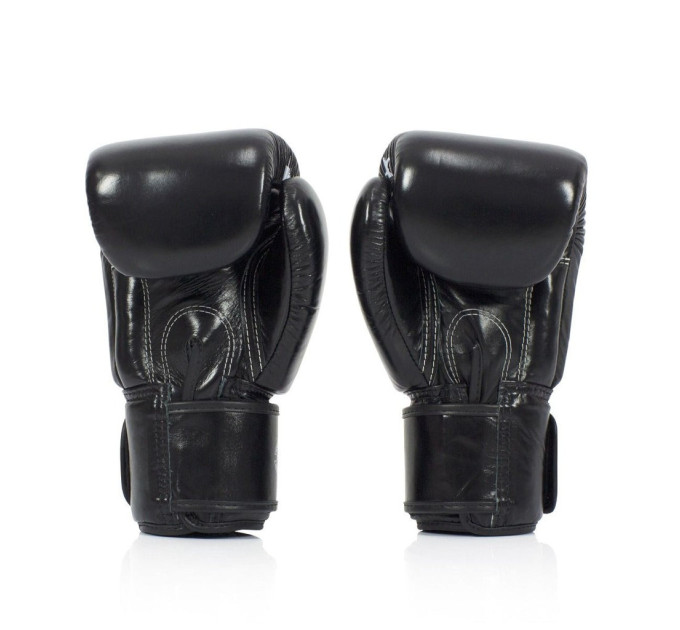 Боксерські рукавиці Fairtex BGV1 Nation Print Black 14 унцій (бинти в комплекті)