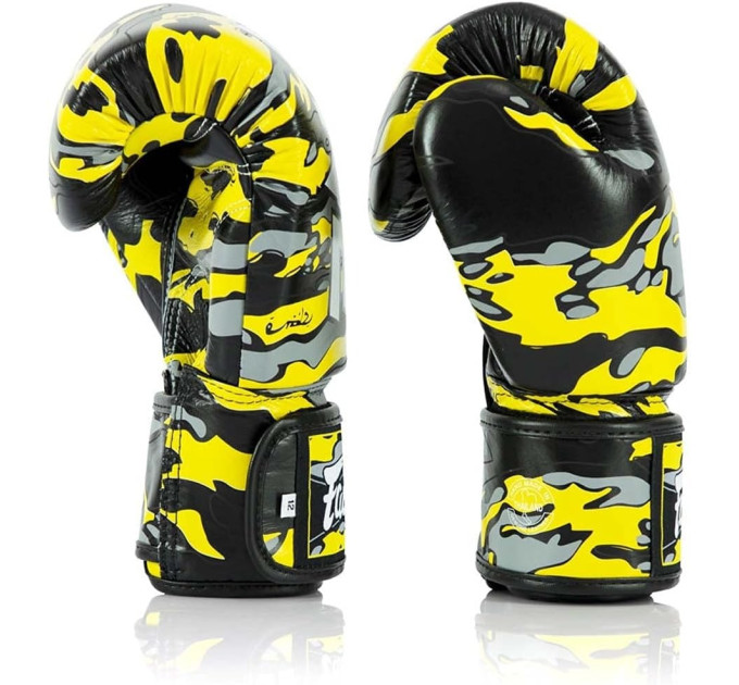 Боксерські рукавиці Fairtex BGV-ONE X STBG (натуральна шкіра) 12 унцій (бинти в комплекті)