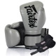 Боксерські рукавиці Fairtex BGV14 Grey 10 унцій (бинти в комплекті)