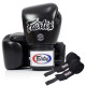 Боксерські рукавиці Fairtex BGV1 Black 14 унцій (бинти в комплекті)