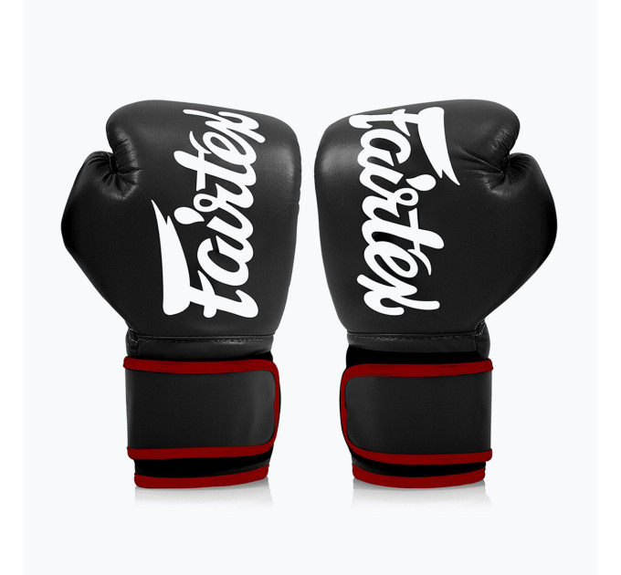 Боксерські рукавиці Fairtex BGV14 Black 12 унцій (бинти в комплекті)